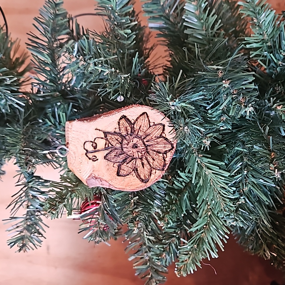 Homade ornaments.